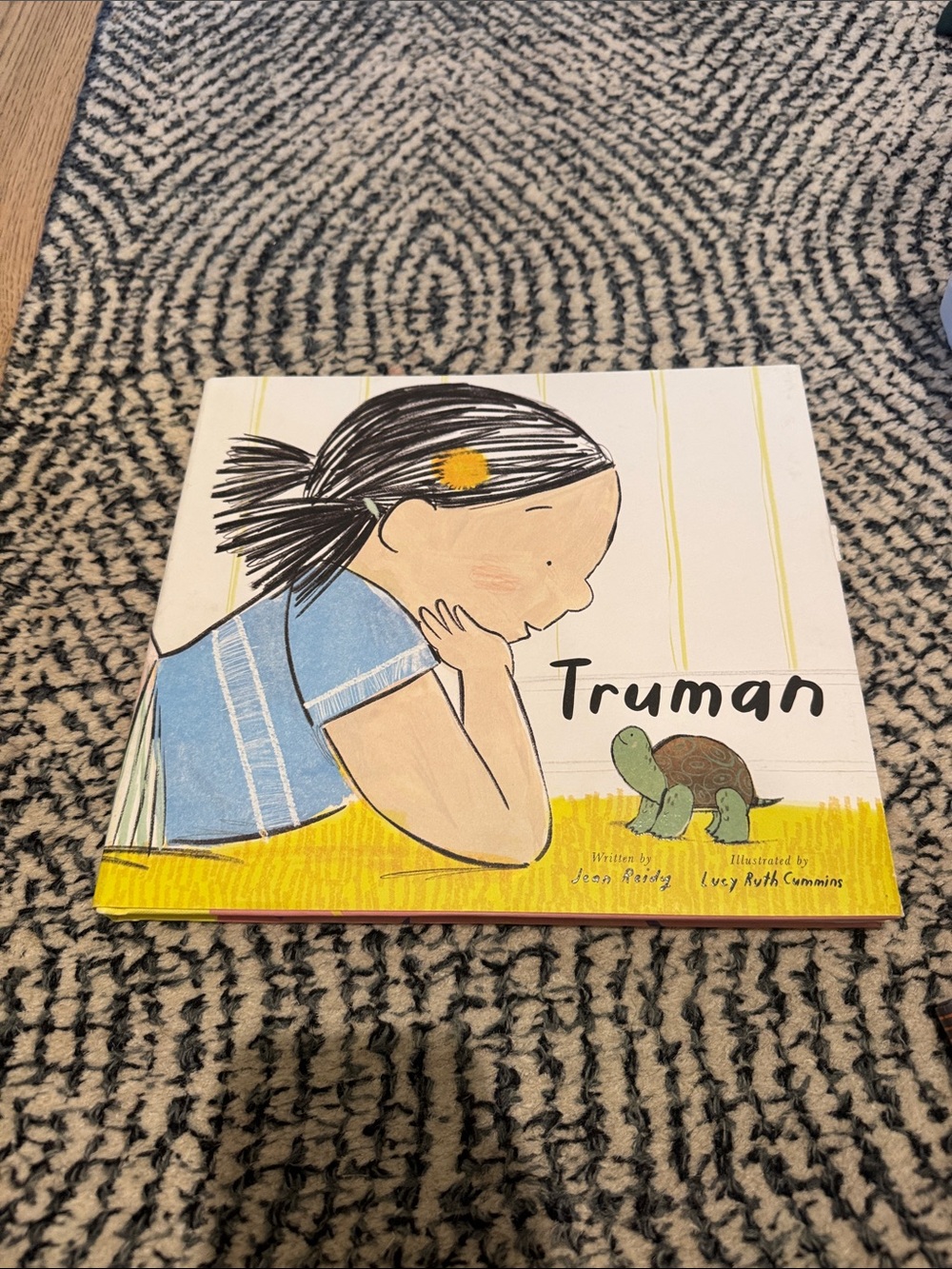 Truman Children's Picture Book - Yellow & Blue Cover